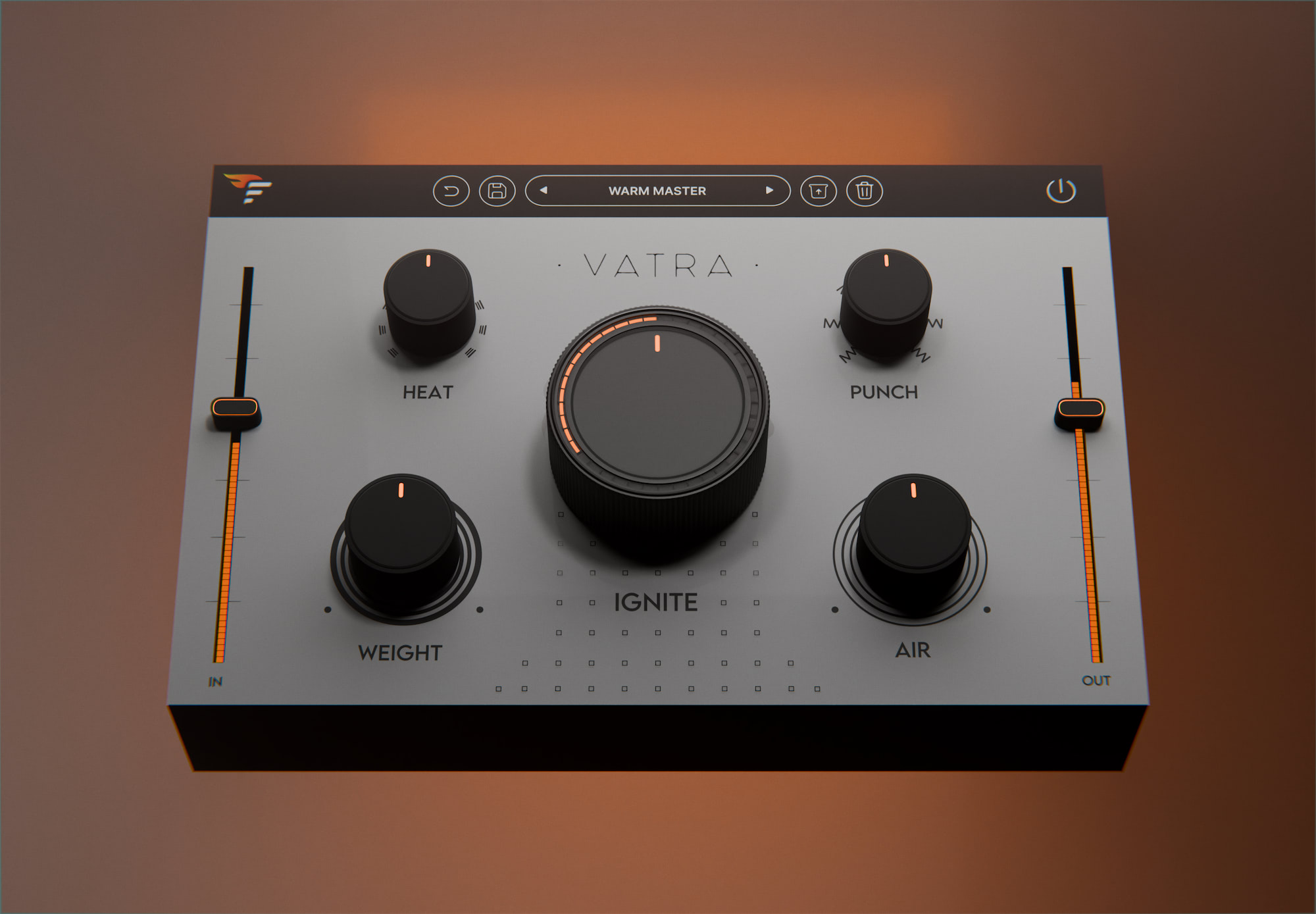 VATRA — top-down studio render